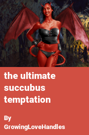 Book cover for The ultimate succubus temptation, a weight gain story by GrowingLoveHandles