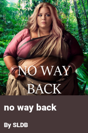 Book cover for No way back, a weight gain story by SLDB