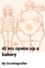 Book cover for Dr wu opens up a bakery, a weight gain story by Growingsofter