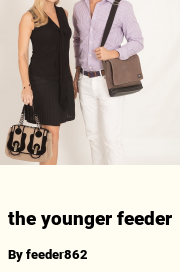 Book cover for The younger feeder, a weight gain story by Feeder862