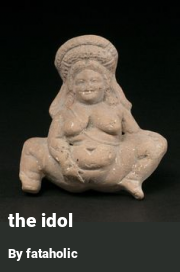 Book cover for The idol, a weight gain story by Fataholic