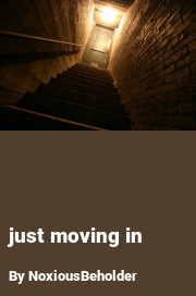 Book cover for Just moving in, a weight gain story by FilmFetishist