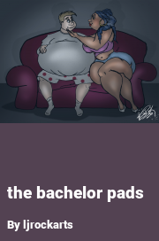 Book cover for The bachelor pads, a weight gain story by Ljrockarts